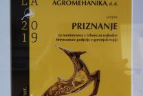 Agromehanika nominirana za Gazelo gorenjske