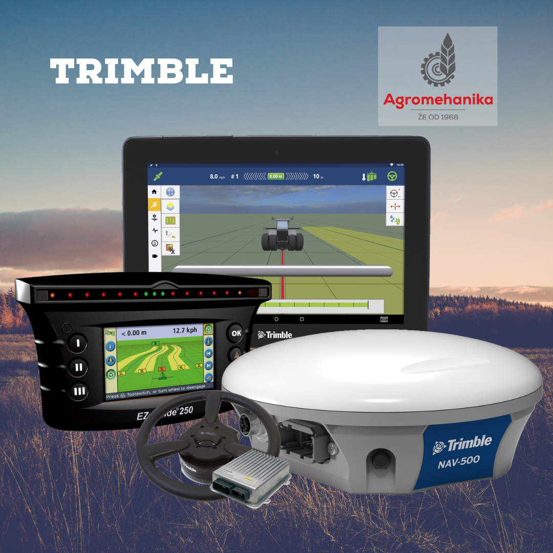 Traktorski avtopilot - Navigacijski sistem Trimble